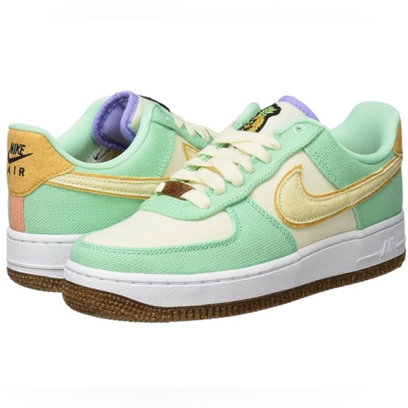 Nike Shoes - woman’s Air Force 1 Happy Pineapple size 9 NEW